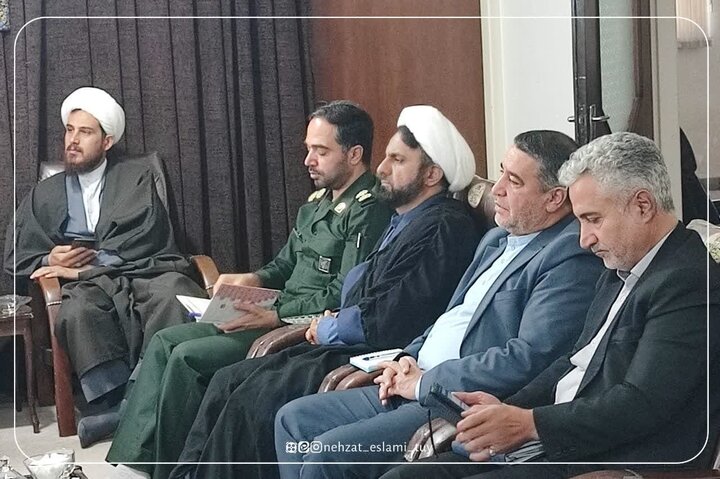 جلسه ستاد عملیات فاطمیه شهرستان تویسرکان