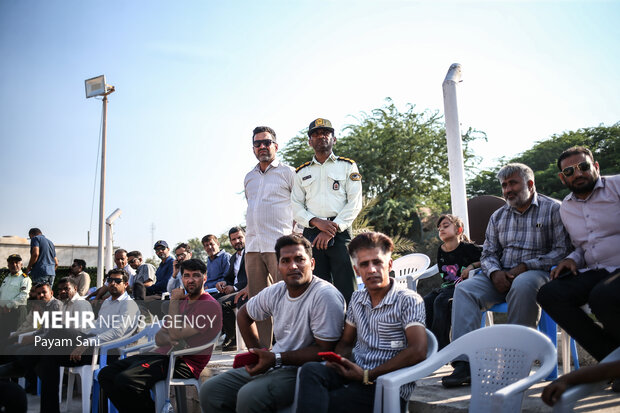 جامعه ورزش ایران در جزیره بوموسی