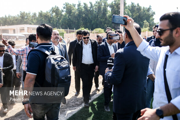 جامعه ورزش ایران در جزیره بوموسی