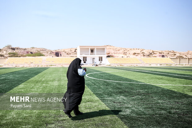 جامعه ورزش ایران در جزیره بوموسی