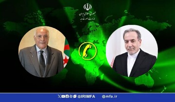 Iran, Algeria FMs hold talk on latest developments in region