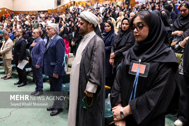 آیین نو دانشجویان ۱۴۰۳ دانشگاه شهید چمران اهواز