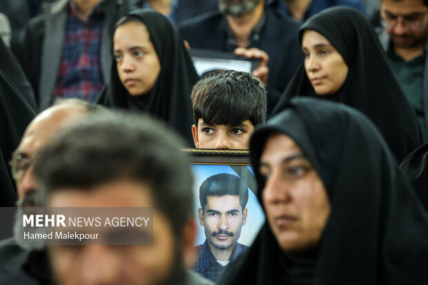 مراسم چهلمین روز درگذشت جانباختگان حادثه معدن طبس