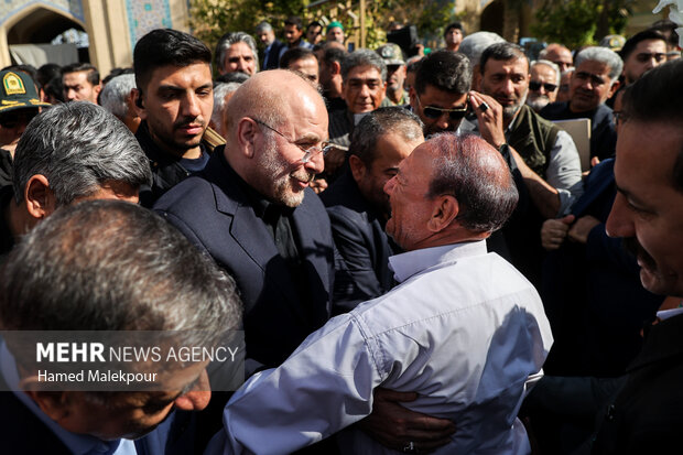 مراسم چهلمین روز درگذشت جانباختگان حادثه معدن طبس