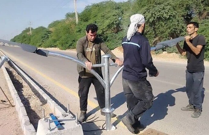 مسیر آبپخش - سعدآباد روشن میشود