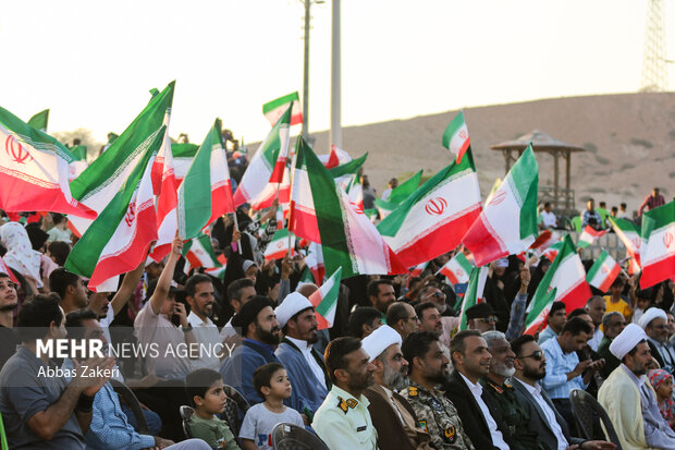 برنامه قرآنی «محفل» در جزیره ایرانی بوموسی