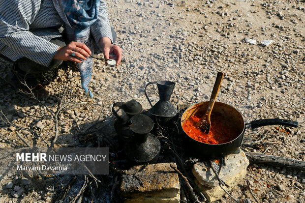 جشنواره املت و چای آتیشی در بجنورد