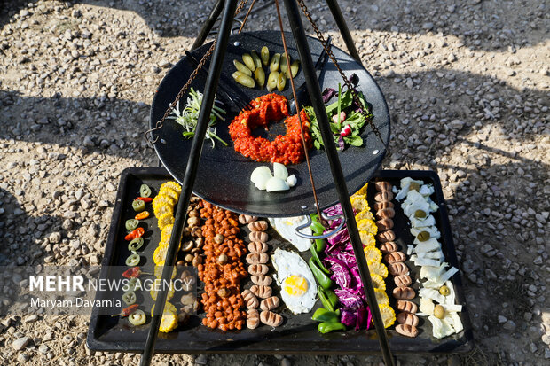 جشنواره املت و چای آتیشی در بجنورد