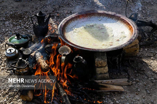 جشنواره املت و چای آتیشی در بجنورد