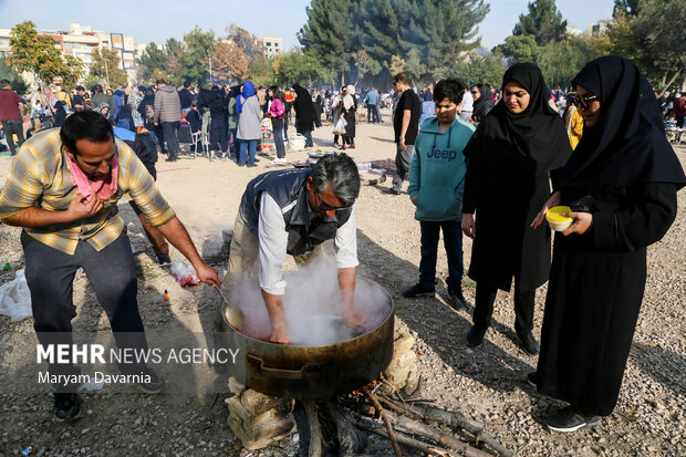 جشنواره املت و چای آتیشی در بجنورد