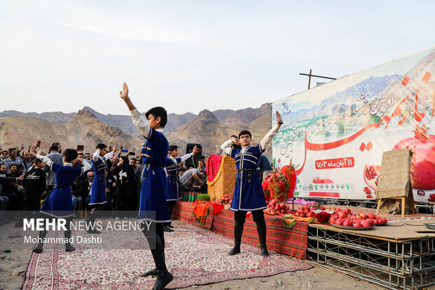 نخستین جشنواره انار روستای نمهیل خلخال