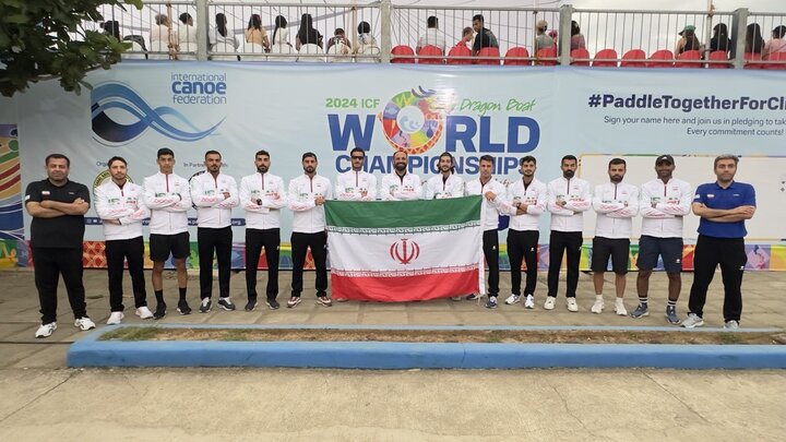 Iranian athletes shine in 2024 ICF Dragon Boat World C’ships