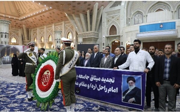 تجدید میثاق پرستاران با آرمانهای امام راحل