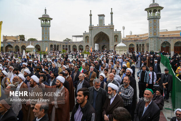 راهپیمایی یوم الله ۱۳ آبان در قم