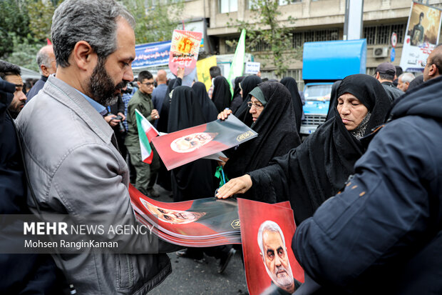 راهپیمایی یوم الله ۱۳ آبان در تهران _ 2