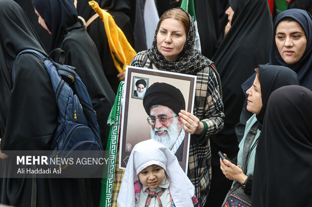 راهپیمایی یوم الله ۱۳ آبان در تهران _۳