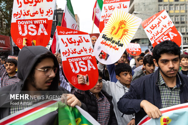 ناصر: ۱۳ آبان روز تجلی آزادگی و ایستادگی ملت ایران دربرابر استکبار است