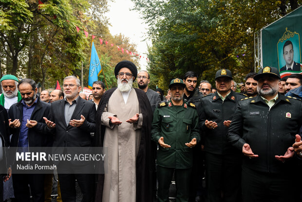 راهپیمایی یوم الله ۱۳ آبان در کرج