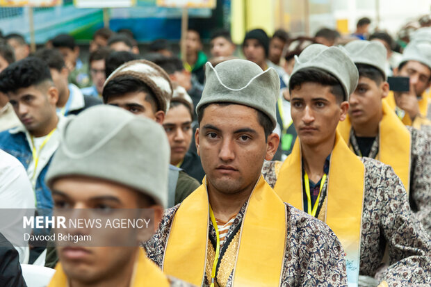 افتتاحیه اردوی دانش‌آموزی عشایر کشور در مشهد