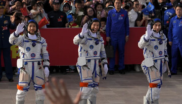 China space station crew returns to Earth after 6 months