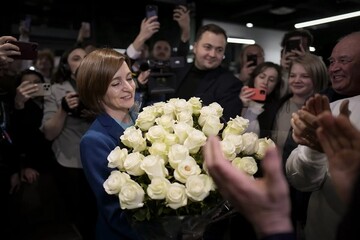 Moldova’s President Maia Sandu reelected