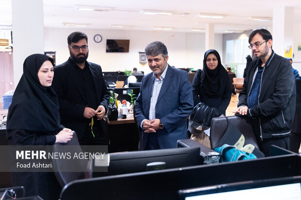 
SCI head visits Mehr headquarters