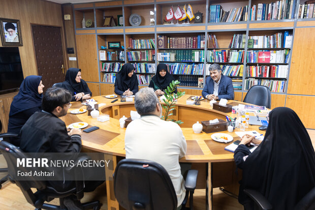 
SCI head visits Mehr headquarters