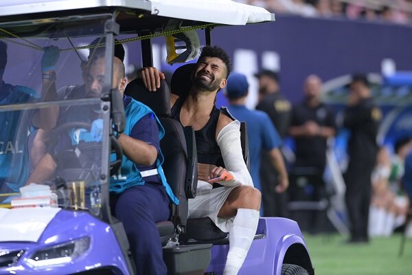 مصدومیت بدموقع ناله رضاییان را در آورد + عکس مصدومیت بدموقع ناله رضاییان را در آورد + عکس