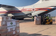 Russia sends 19 tons of humanitarian aid to Lebanon