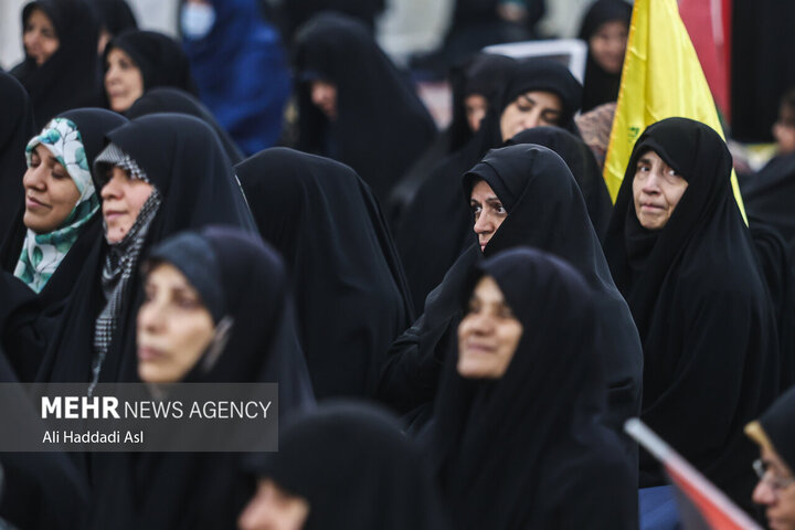 مراسم اربعين الشهيد السيد حسن نصر الله والشهيد عباس نيلفروشان