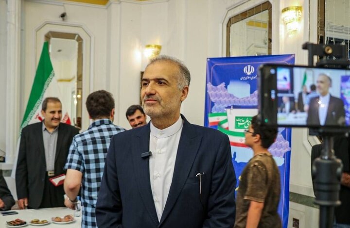 Envoy comments on launch of two Iranian satellites into space