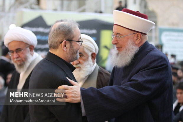 مراسم اربعينية استشهاد السيد حسن نصرالله في طهران