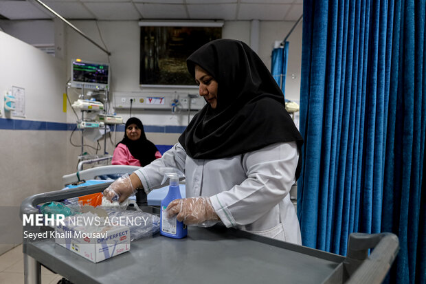 ۵ درصد پرستاران کشور در بالین بیماران نیستند