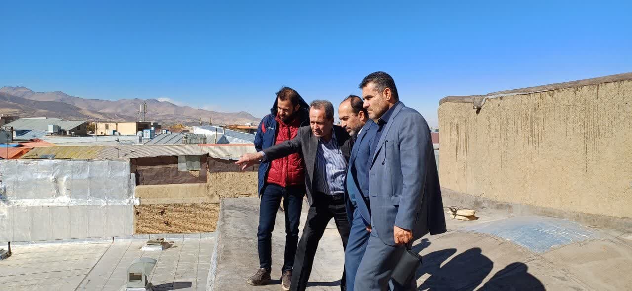 بازدید فرماندار همدان از وضعیت جدارهسازی مسجد جامع همدان