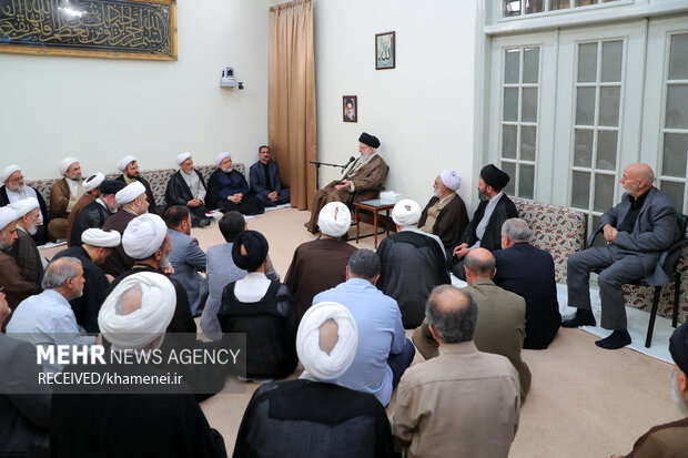 دیدار دست‌اندرکاران همایش بین‌المللی حضرت جعفربن‌ابی‌طالب (ع) با رهبر انقلاب