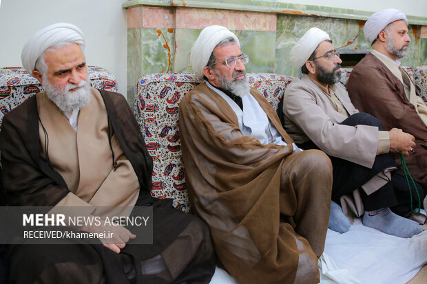 دیدار دست‌اندرکاران همایش بین‌المللی حضرت جعفربن‌ابی‌طالب (ع) با رهبر انقلاب