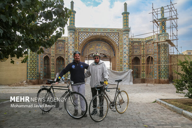 همایش دوچرخه سواری خانوادگی در قزوین