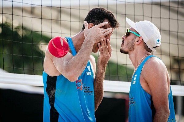 تیم والیبال ساحلی ایران به فینال نرسید تیم والیبال ساحلی ایران به فینال نرسید