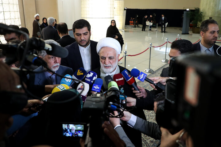 حجت الاسلام غلامحسین محسنی اژه ای در اجلاس بین المللی بزرگداشت شهید مقاومت