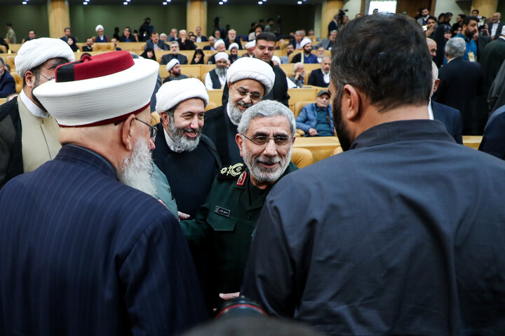 سردار اسماعیل قاآنی در اجلاس بین المللی بزرگداشت شهید مقاومت