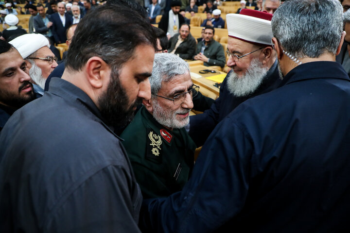 سردار اسماعیل قاآنی در اجلاس بین المللی بزرگداشت شهید مقاومت