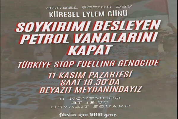 Filistin İçin Bin Genç grubu yarın Beyazıt Meydanı’nda toplanıyor Filistin İçin Bin Genç grubu yarın Beyazıt Meydanı’nda toplanıyor