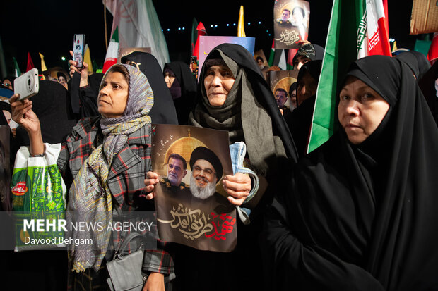 اجتماع مردمی «لبیک یا نصرالله» در قم برگزار میشود اجتماع مردمی «لبیک یا نصرالله» در قم برگزار میشود