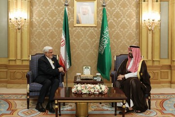 نائب الرئيس الايراني يلتقي ولي العهد السعودي في الرياض