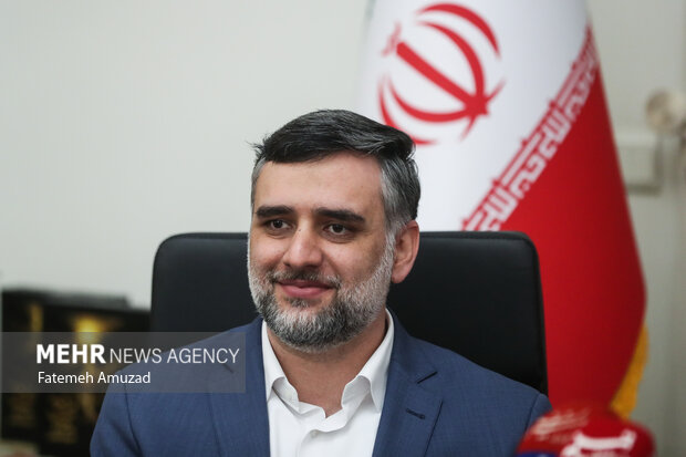 علی رمضانی در نشست خبری اعلام برنامه‌های نهاد کتابخانه‌های عمومی در هفته کتاب