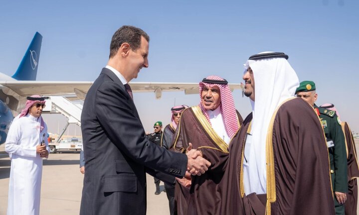 الرئيس السوري يصل إلى الرياض