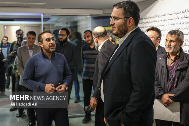افتتاح نمایشگاه ققنوس قدس