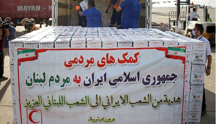 IRCS sends 2,200 tons of aid to Resistance Front