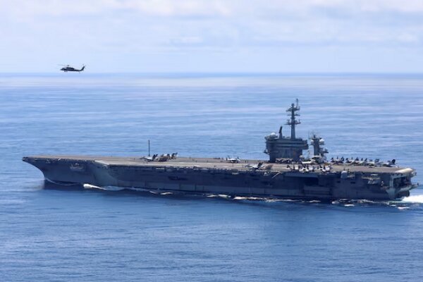 US aircraft carrier joins military drills with S Korea, Japan