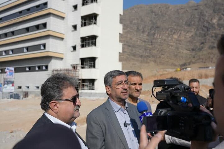 بیمارستان «نیایش» روی ریل تکمیل؛ ۶۱۵ تخت برای آینده درمان لرستان